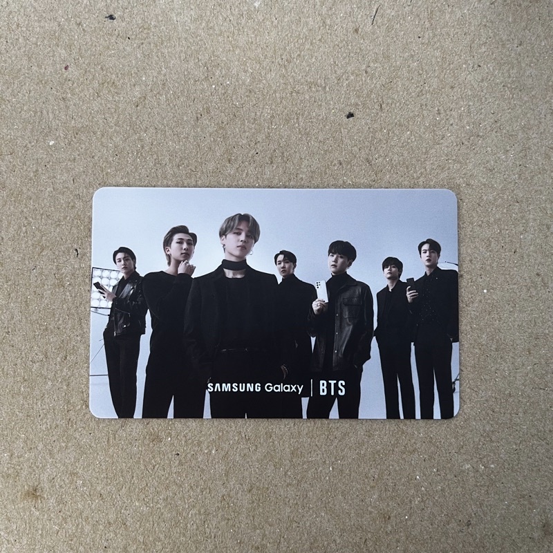 [BOOKED] photocard samsung latin bts