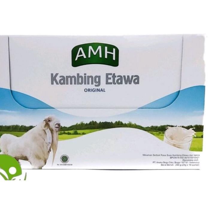 

Jangan Sampai Kehabisan!!!❄️ Susu Kambing Etawa AMH Full Cream. 10 x 20gram ORIGINAL | Flash | COD | TERBARU | TERMURAH