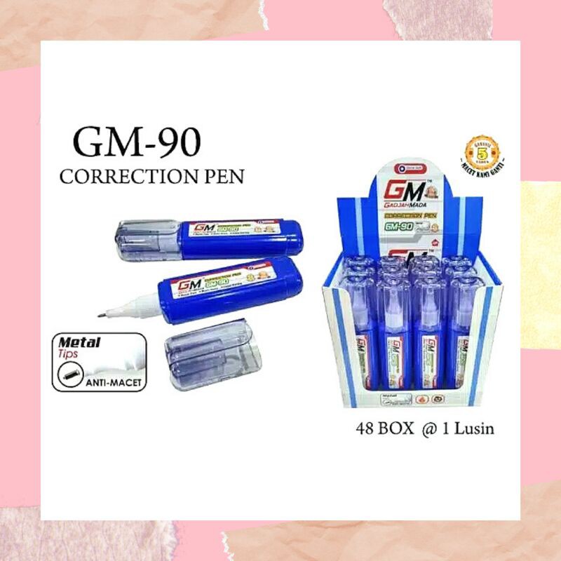 

GM Correction/Tip X /Penghapus Pulpen/Tip-X