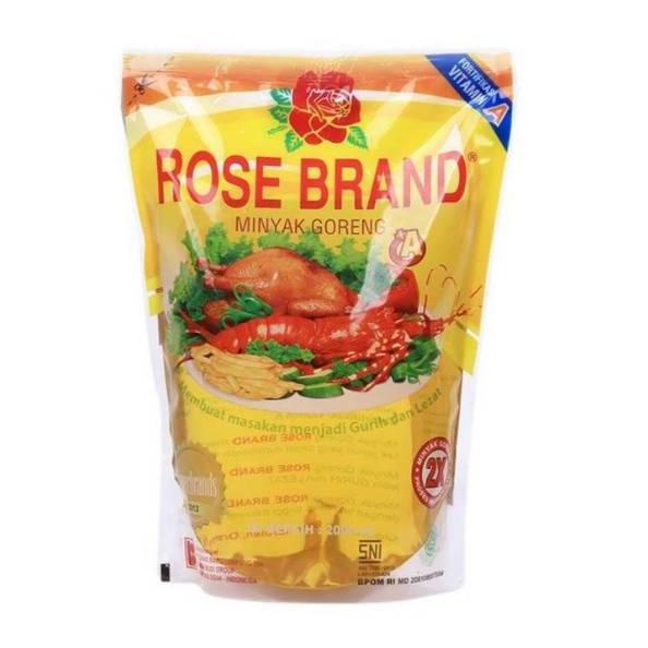 

[PRODUK 0IVYZ] Rose Brand minyak goreng pouch 2000 ml RSC