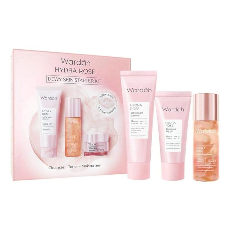 WARDAH Hydra Rose Dewy Skin Starter Kit