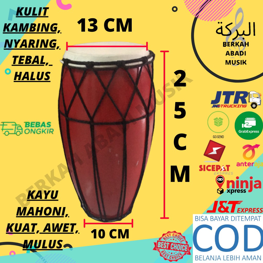 GENDANG JAIPONG ANAK KENDANG JAIPONG ANAK 25 CM KENDANG RAMPAK ANAK GENDANG RAMPAK ANAK GENDANG ANAK