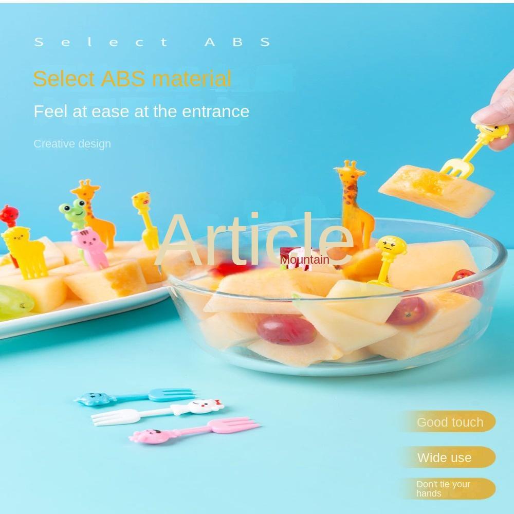 Preva Mini Fruit Pick Hadiah Anak Dekorasi Pesta Garpu Buah Hewan