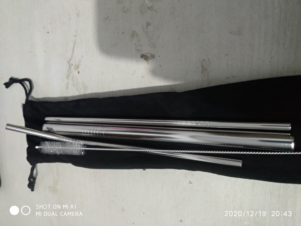 Sedotan Stainless Steel 5in1