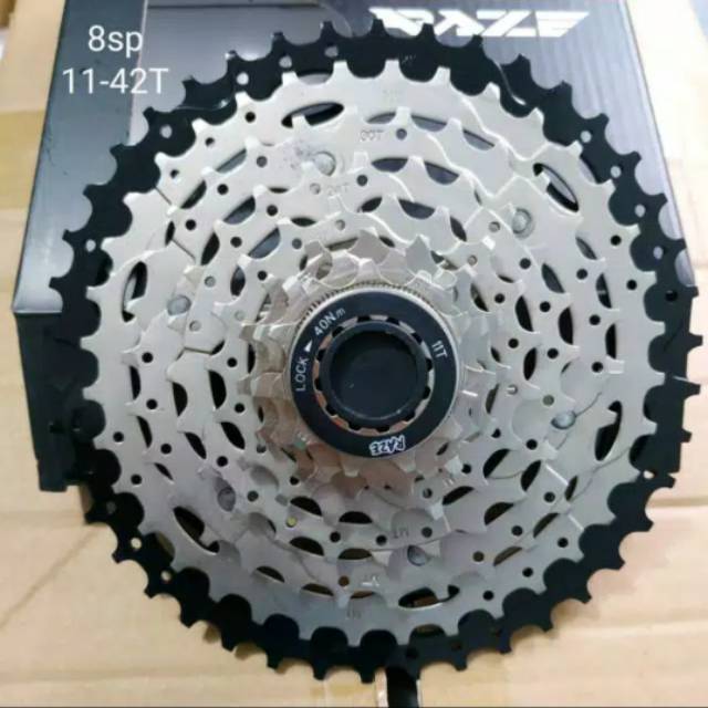 SPROCKET SEPEDA FREEWHEEL RAZE 8 SPEED 11-42 T