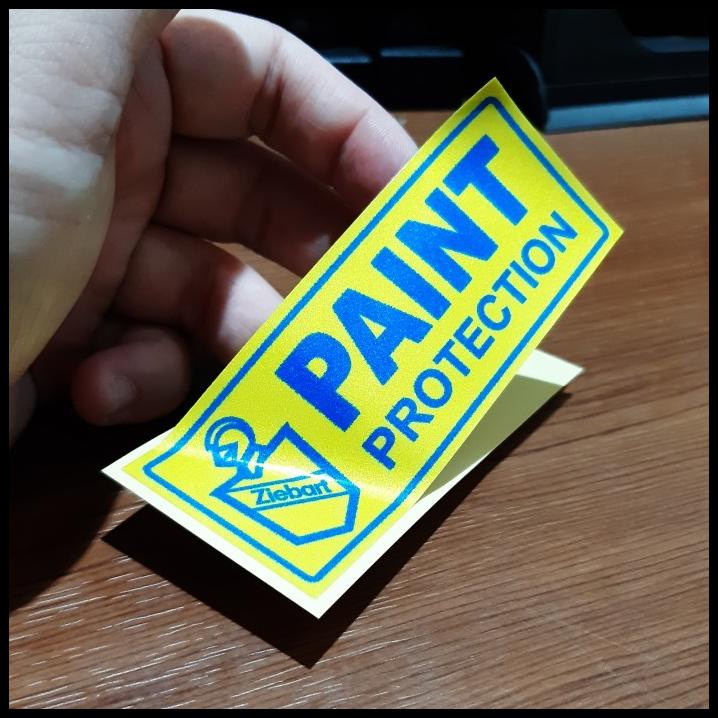 Ziebart Yellow Stiker Anti Karat Mobil