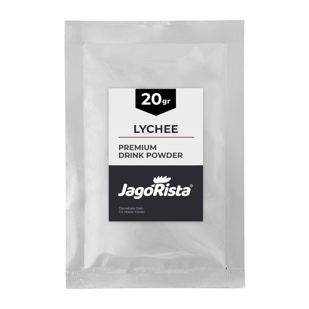 

GIFT Sachet Jagorista Lychee Premium Bubble Drink Powder jr