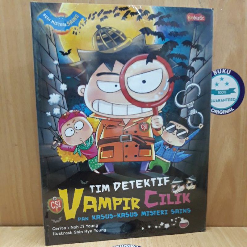 komik anak TIM DETEKTIF VAMPIR CILIK. dan kasus kasus misteri sains.