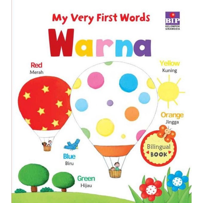 my very first words : warna - buku anak - bip