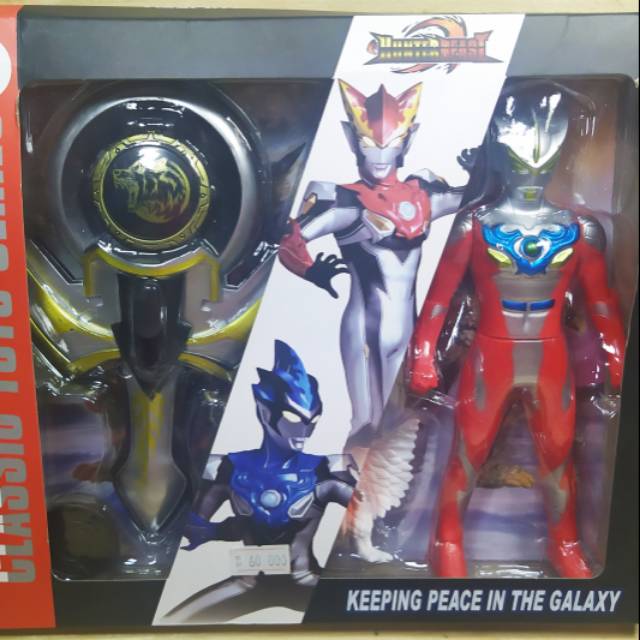 Mainan ultraman set