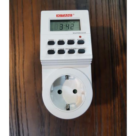 Stop Kontak Timer Digital Listrik / Timer digital / Kitani