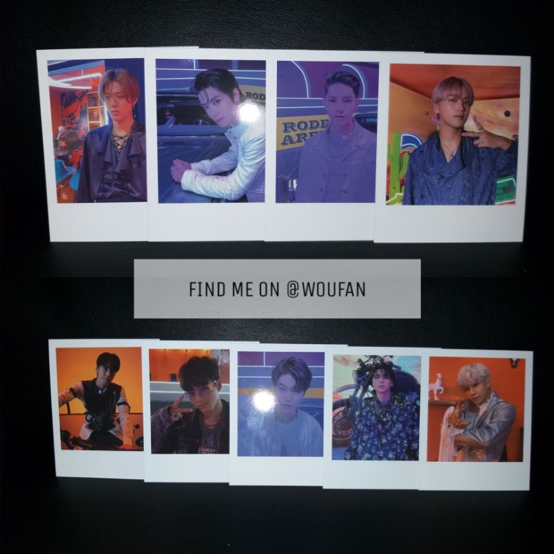 NCT 127 - Sticker album polaroid event Yuta (synnara)