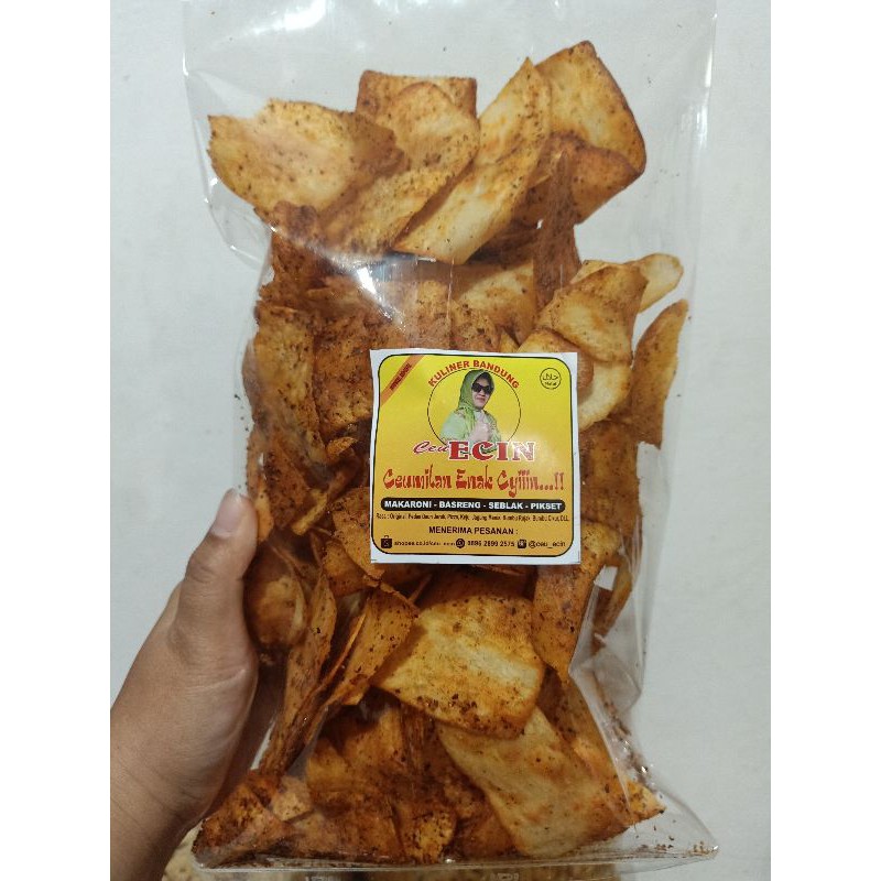 Pikset keripik setan 250 gr