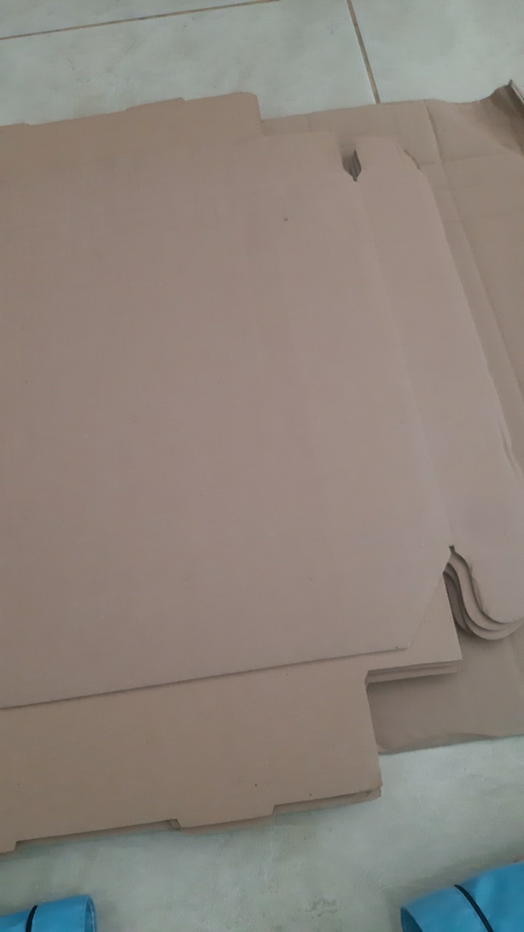 Mailer Box Polos / Box Pizza Polos 30x30x5 Cm ( 1pack Isi 25pcs )