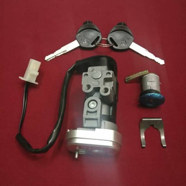 KUNCI KONTAK SET+KUNCI JOK MOTOR BEAT FI/BEAT CBS FI
