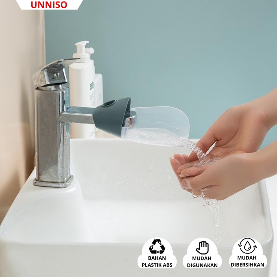 UNNISO - Faucet Water Extender Penyambung Keran Cuci Tangan FE02