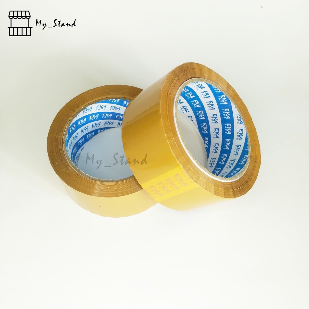 

Lakban Solasi 2 Inch Coklat Besar Tebal OPP Eka Tape Isolasi Selotip Murah Packing 45 mm 85 Yard