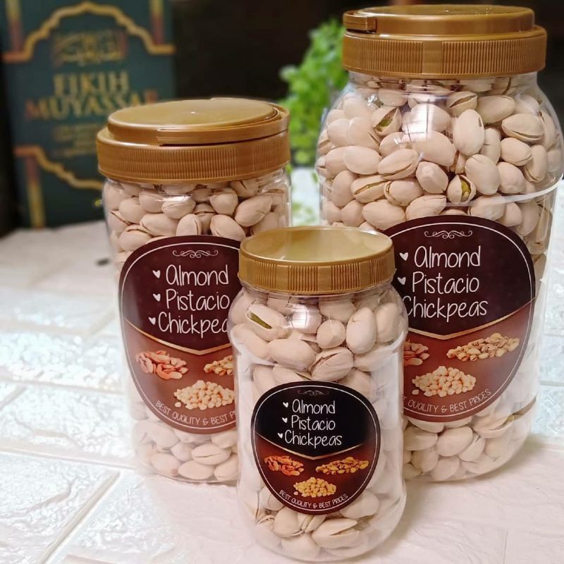 

Kacang Pistachio Panggang (Toples)