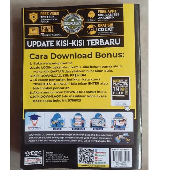 

Telah Hadir.. THE BEST DRILING PSIKOTES & AKADEMIK TNI POLRI EDISI 2022