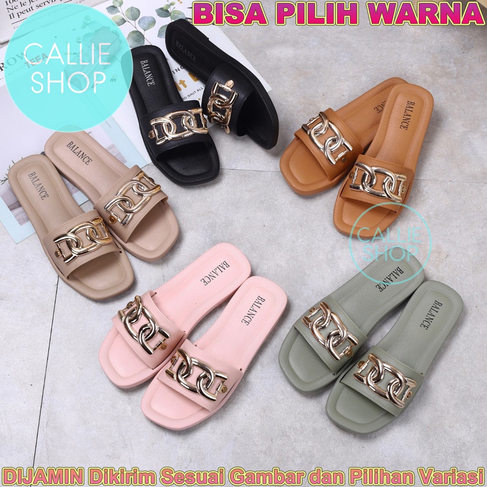 Sandal Wanita Jelly Selop Balance 1236-11 SLBLCDOD