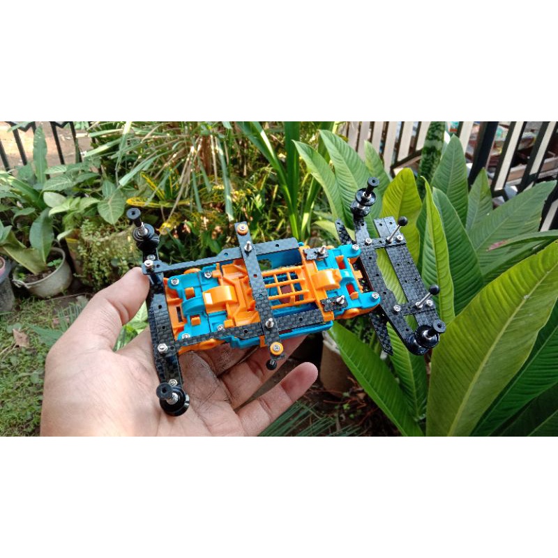 Tamiya ms suspensi kosongan + roller sto 50