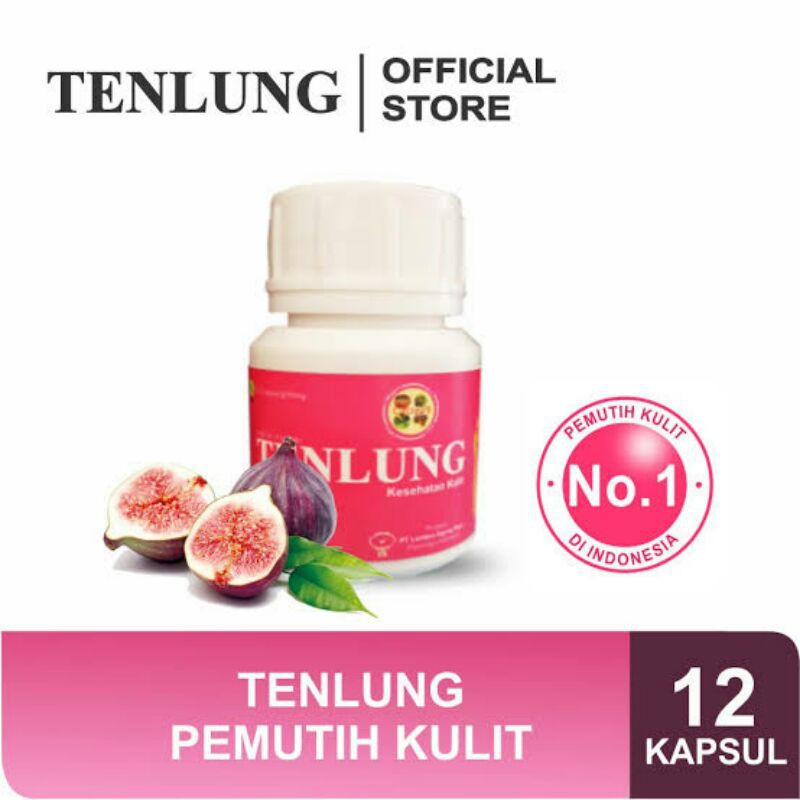 Tenlung Pemutih Badan (Tenlung KK) KECIL Isi 12 Kapsul