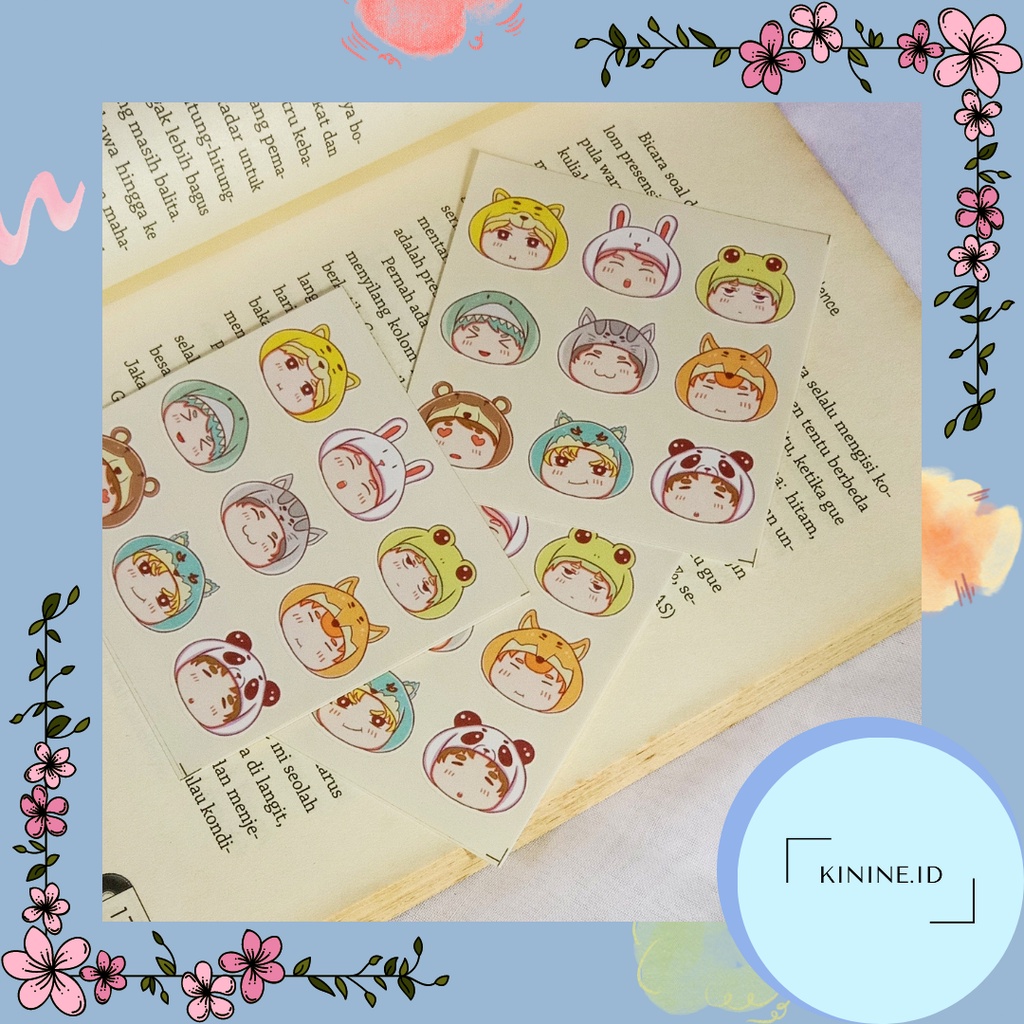 

Sticker Journal Anime Cute Aesthetic | Stiker Bujo Tumblr Deco