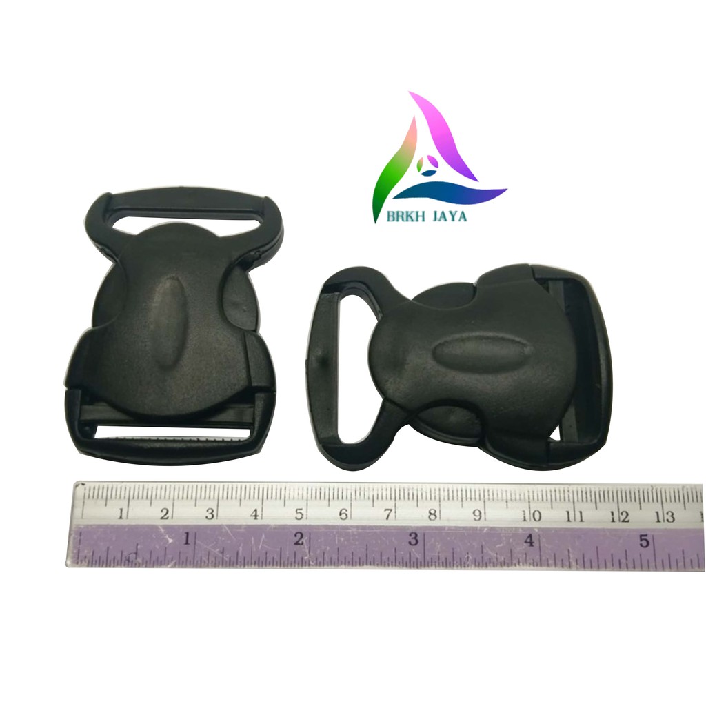 KUNCI SODOK / SLOT TAS PLASTIK BUCKLE PP 3.8 CM GTX38PP