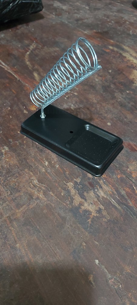 Tempat Alat Letak Pegangan Solder Stand Holder Di Meja Dudukan Metal