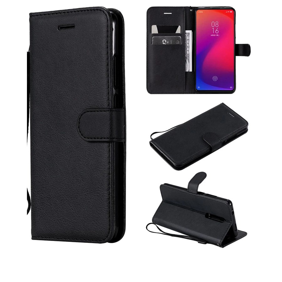 Flip Wallet Kulit Oppo A5 2020/ A7 2018/ A9 2020/ A11k/ A12/ A15/ A31