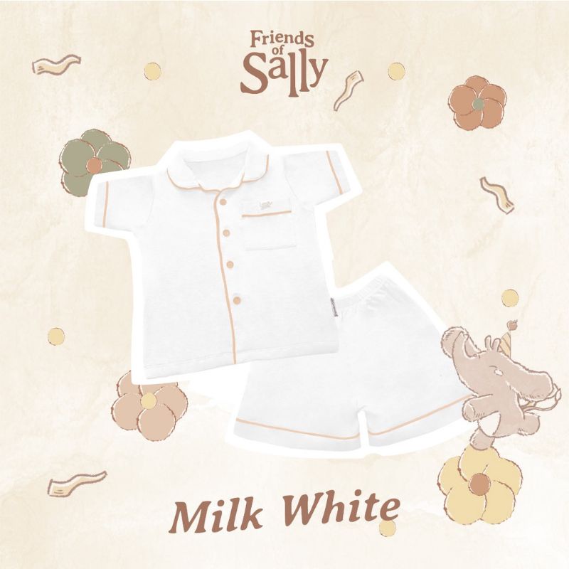 Bamboo Short Sleeves Button Pyjamas - Friends of Sally