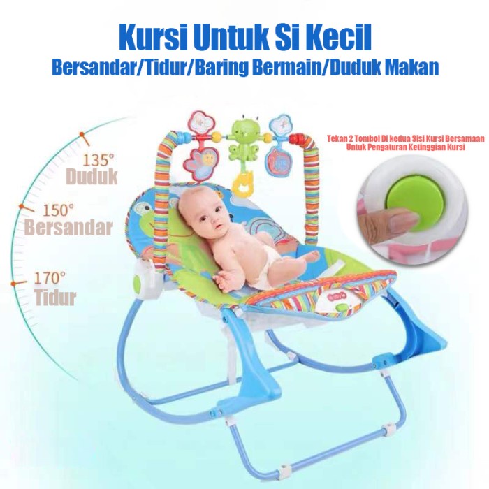 Rocker Bayi / Baby Bouncer / Bouncer Baby / Bouncer / Kursi Goyang Bayi / Kursi Goyang Anak / Toddler kursi bayi Kursi goyang getaran bayi