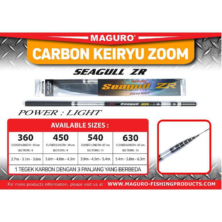 TEGEK MAGURO SEAGULL ZR 630