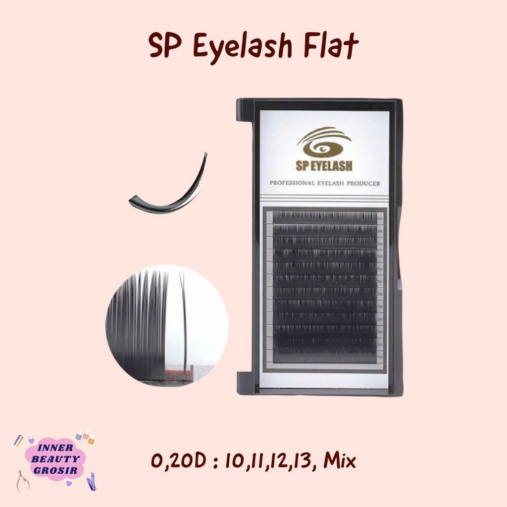 SP Lash / SP Eyelash  / Bulu Mata Flat SP