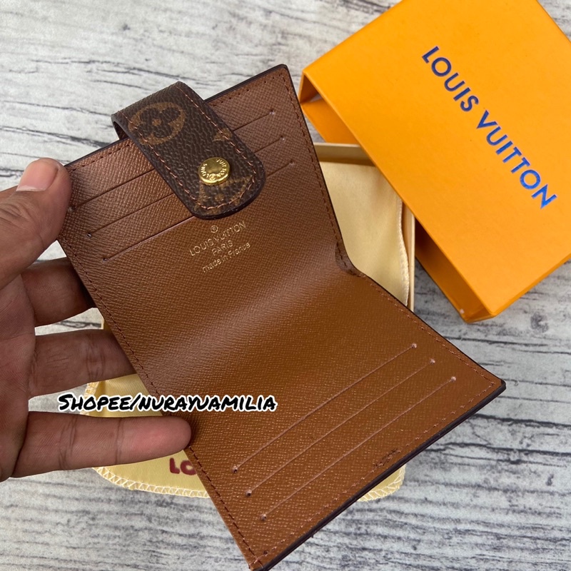 card holder louis Vuitton import dompet kartu lv dompet wanita branded
