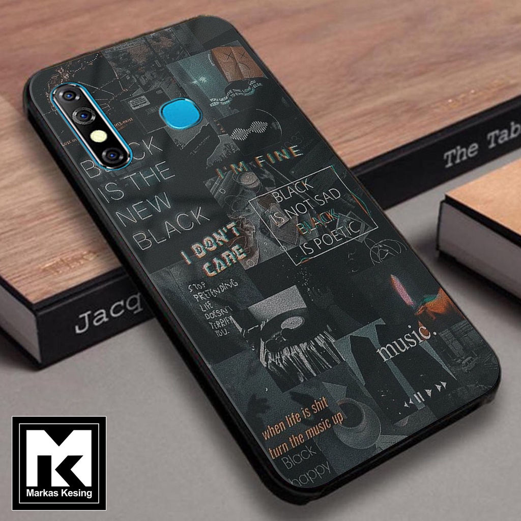 Case Infinix Hot 8 - Casing Infinix Hot 8 - ( Brand Estetik ) - Case Hp - Casing Hp Terbaru - COD