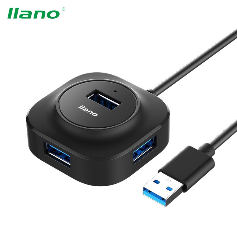 

llano USB 3.0 HUB with Micro USB Charging Port - 4 Ports
