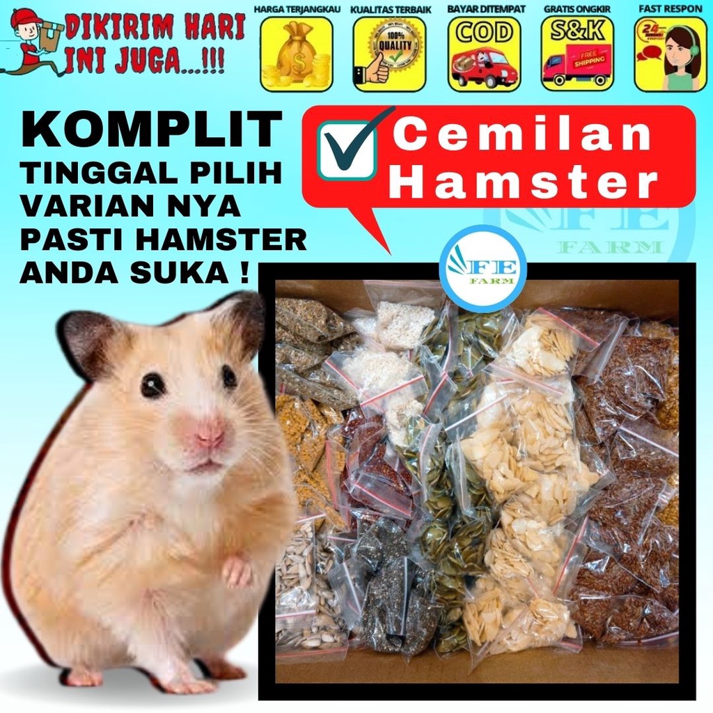 10gram Seeds, Grains, Herbs Treat Hamster &amp; Gerbil FEFARM