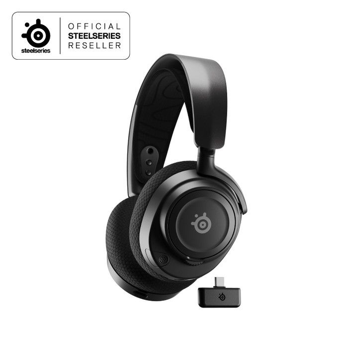 Steelseries Arctis Nova 7 Wireless - Headphone Gaming - Cancelling Microphone - Garansi Resmi 1 Tahun