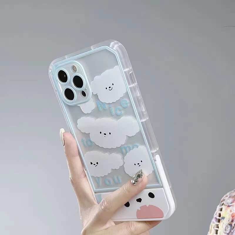 Soft Case Silikon TPU Transparan Untuk iPhone 13 12 11 Pro X XR XS Max SE 2020 6 6S 7 8 Plus