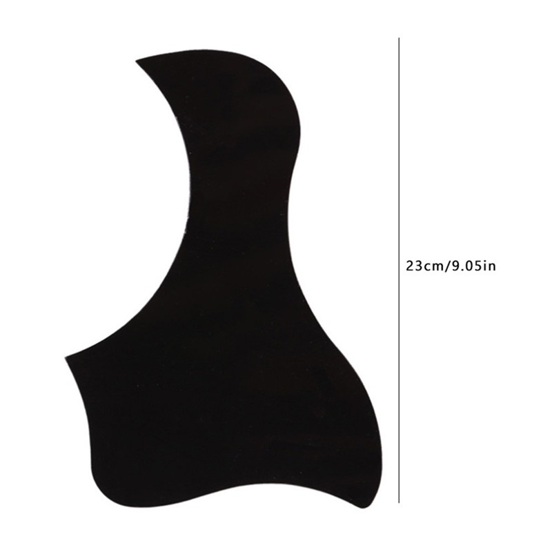 Pickguard gitar akustik bird hitam