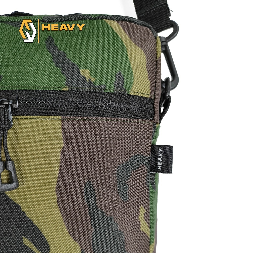 Tas Heavy Elgano Army Series Original Premium Pouch - Slingbag Heavy Casual Bag - Tas Selempang Bahu Pria