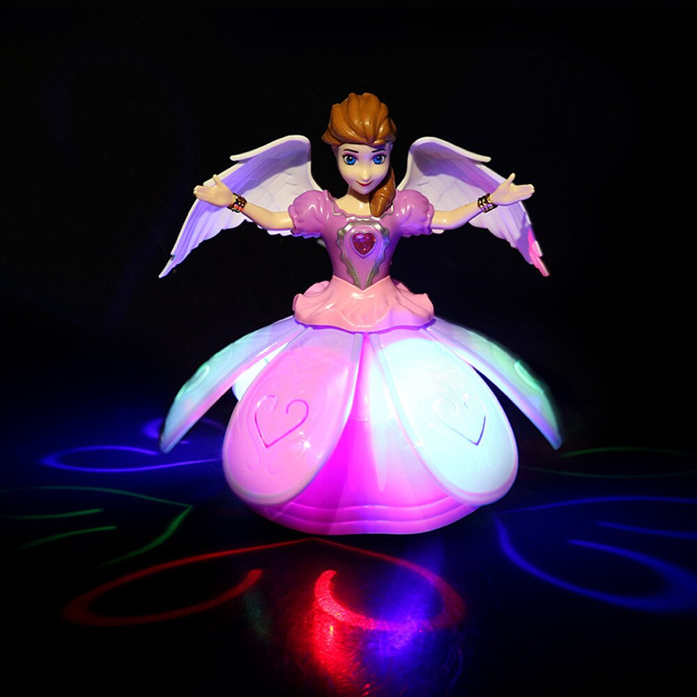 MAINAN BONEKA ANGEL GIRL DANCING BISA MENARI DAN BERNYANYI FUNGSI LAMPU SUARA