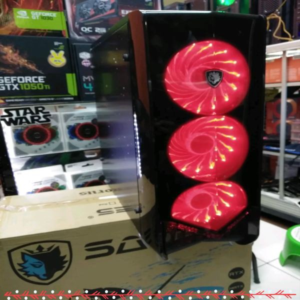 Sedang Promo PC GAMING RYZEN 5 2400G SSD 120GB 1TB HDD