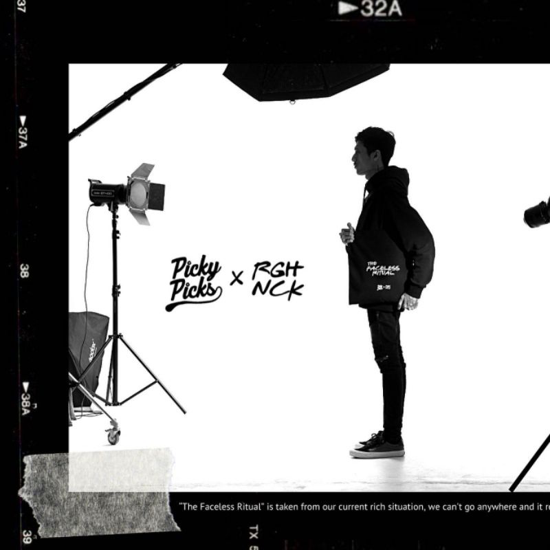 ROUGHNECK X BIMOPD HOODIE BLACK