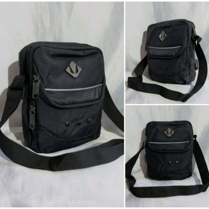 Tas Selempang Westpak hitam 9898 Original