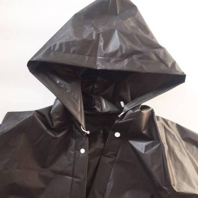 Jas hujan sepeda motor portable poncho unisex dewasa L