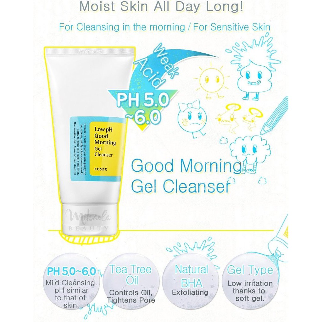 COSRX Low PH Good Morning Gel Cleanser