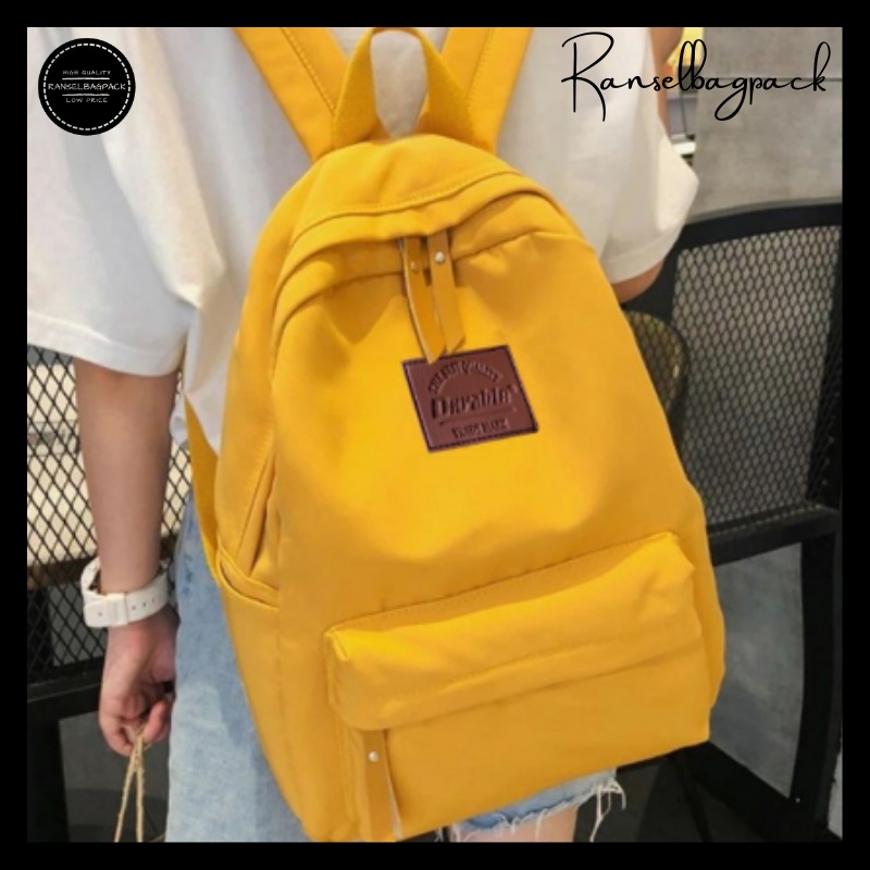 Tas Ransel Pria - Tas Sekolah Kuliah Traveling Remaja Dewasa Model Terbaru Kekinian Termurah Import Lokal Korea Stylish Original Multifungsi Backpack Punggung Bahu Unisex Perempuan Cewek Cowok