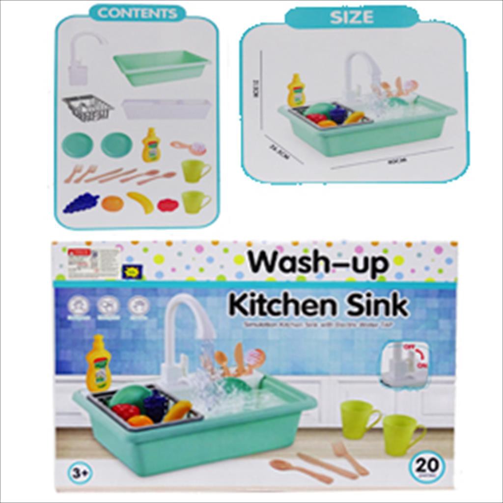 Sekawanmart Mainan Anak cuci tangan Tempat Cuci Piring Bisa Keluar Air / wastafel TERMURAH!!